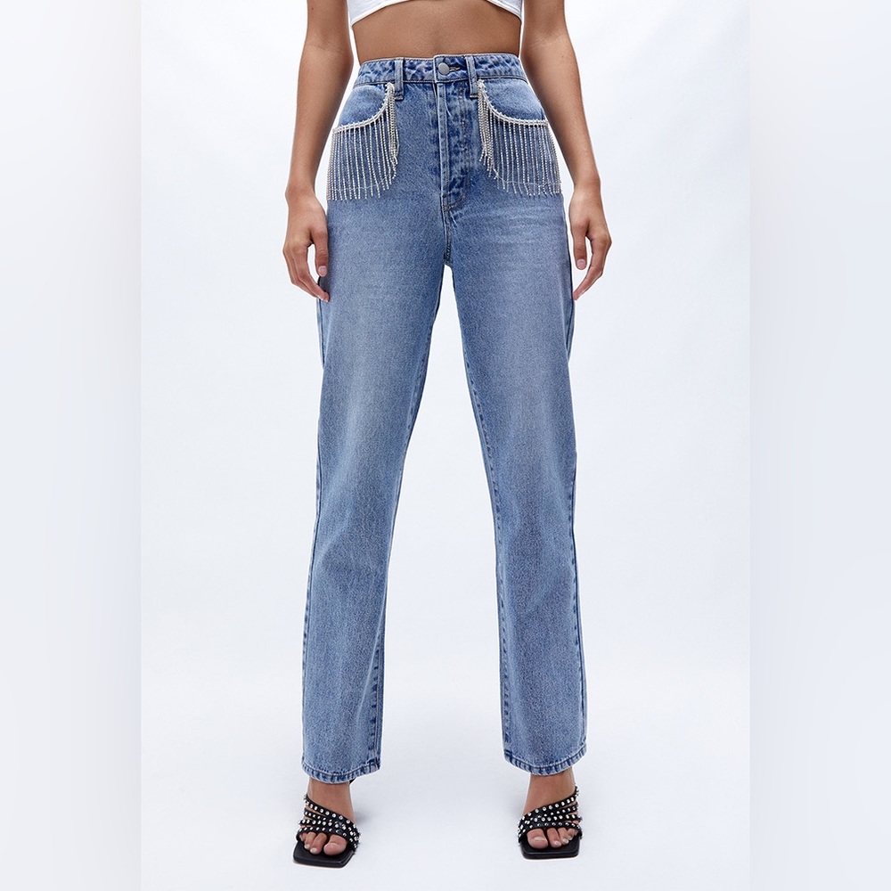 Kendall & Kylie PacSun Rhinestone Jeans